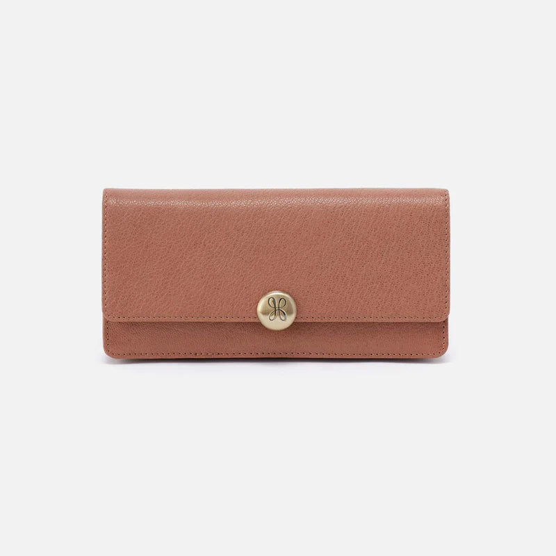 Hutton Large Wallet in Glazed Donut