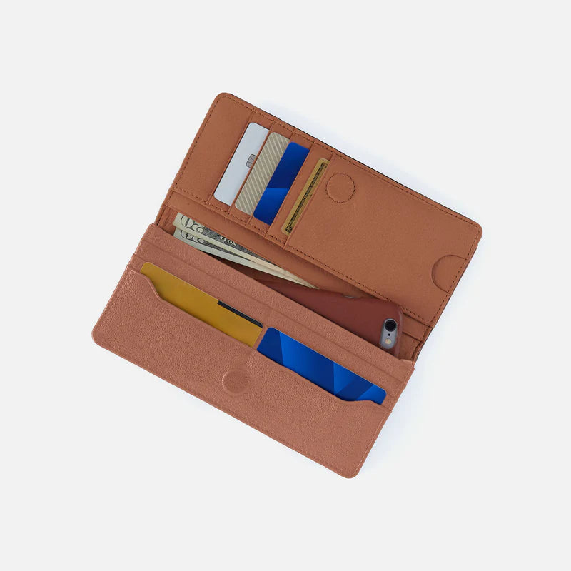 Hutton Large Wallet in Glazed Donut