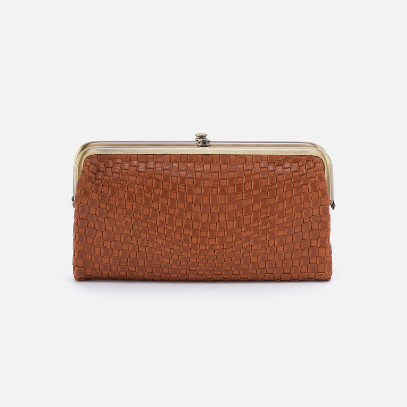 Lauren Clutch Wallet in Wheat