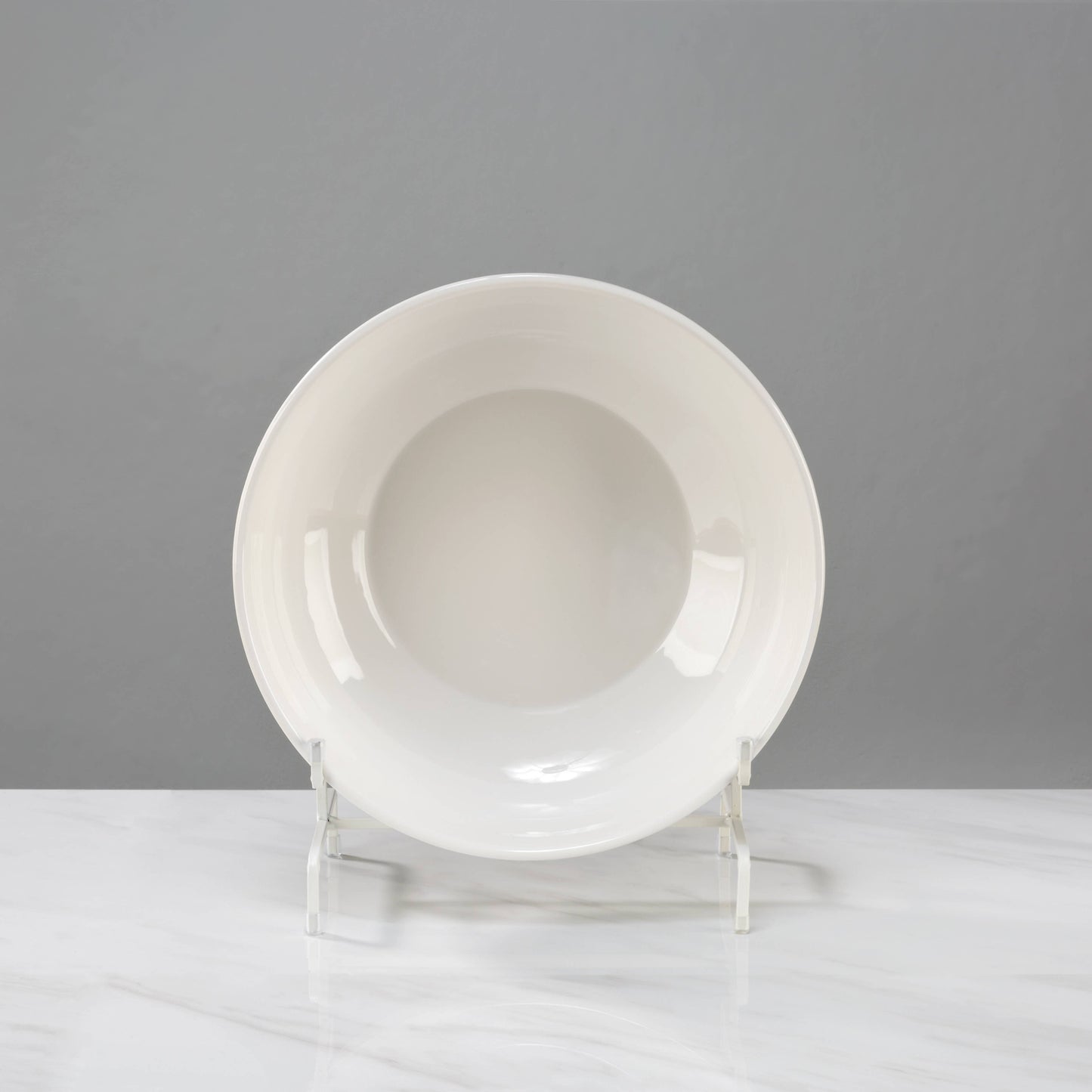 Platter Stand: White / Large