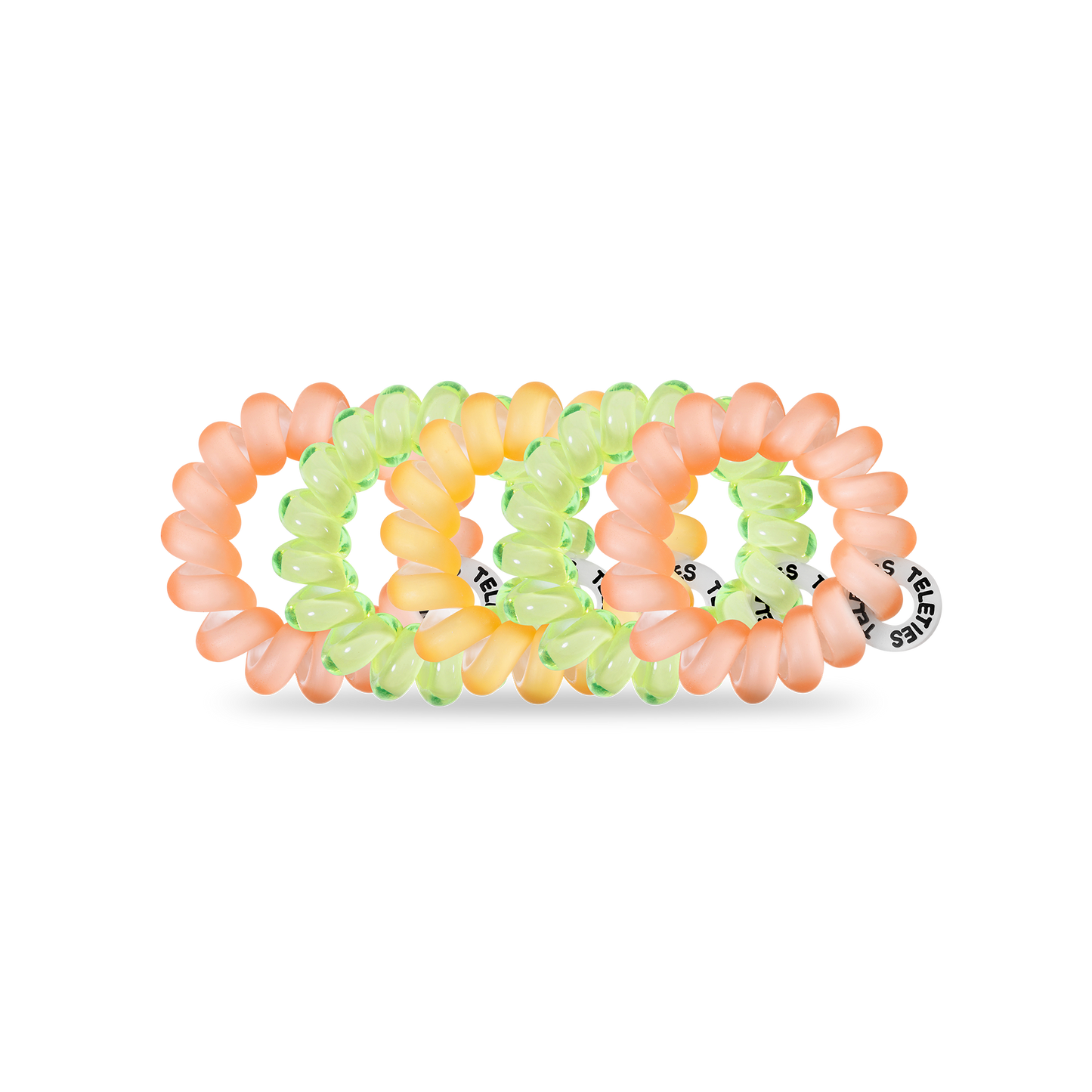 Summer Solstice - Tiny Spiral Hair Coils, Hair Ties, 5-Pack