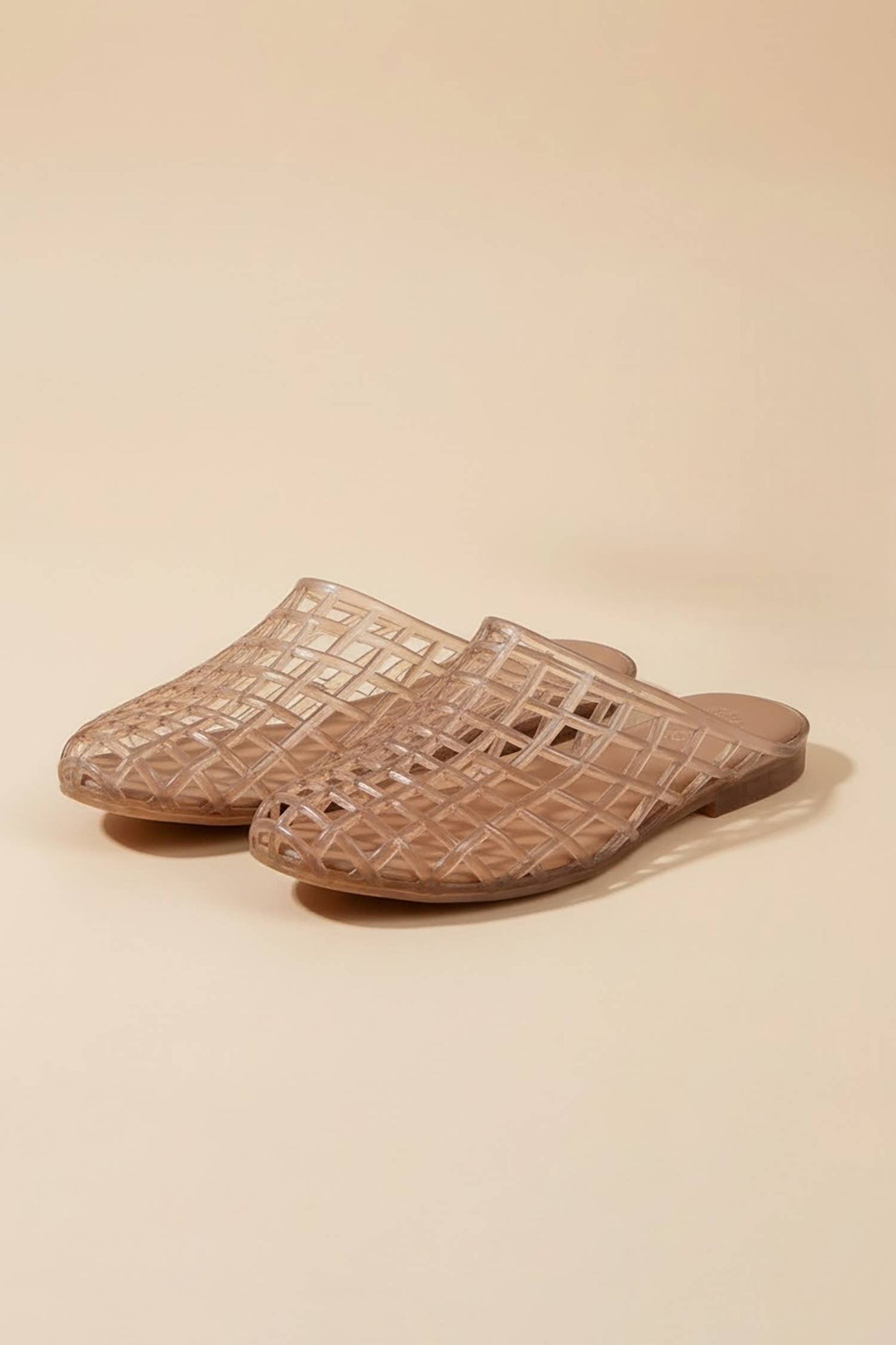 Jelly Sandal in Brown