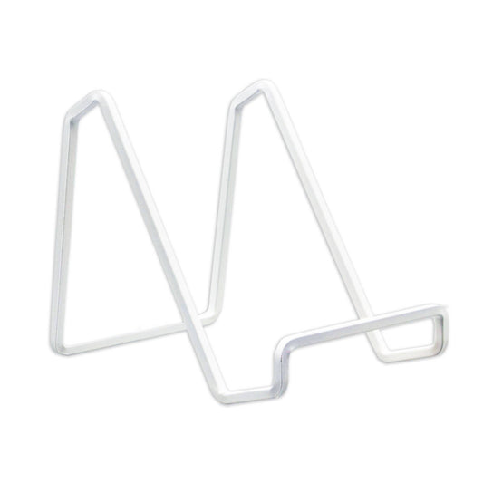 Square Wire Stands: Bright White / 4"