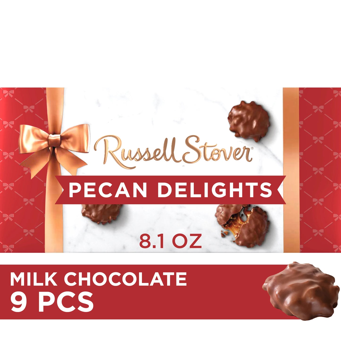Milk Chocolate Pecan Delights, 8.1 oz. Box