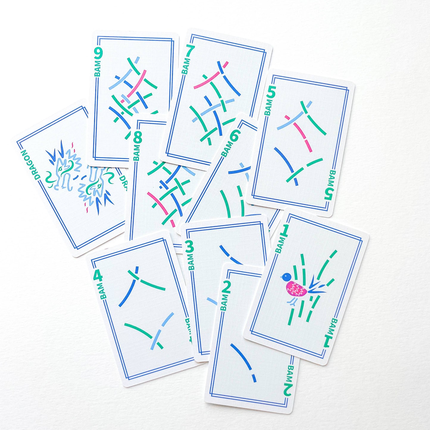 Play Away Mahjong - Modern Playing Card Deck