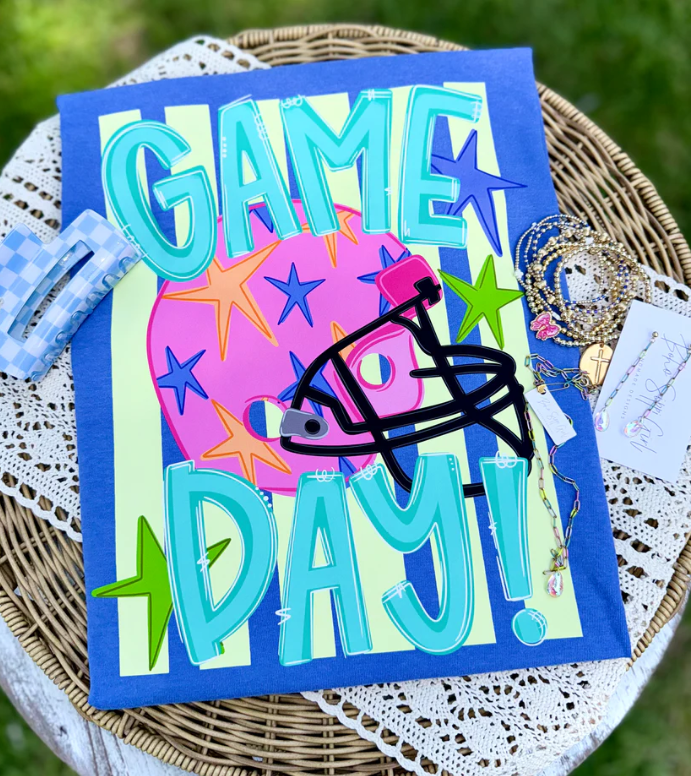 Game Day Football Helmet Shirt