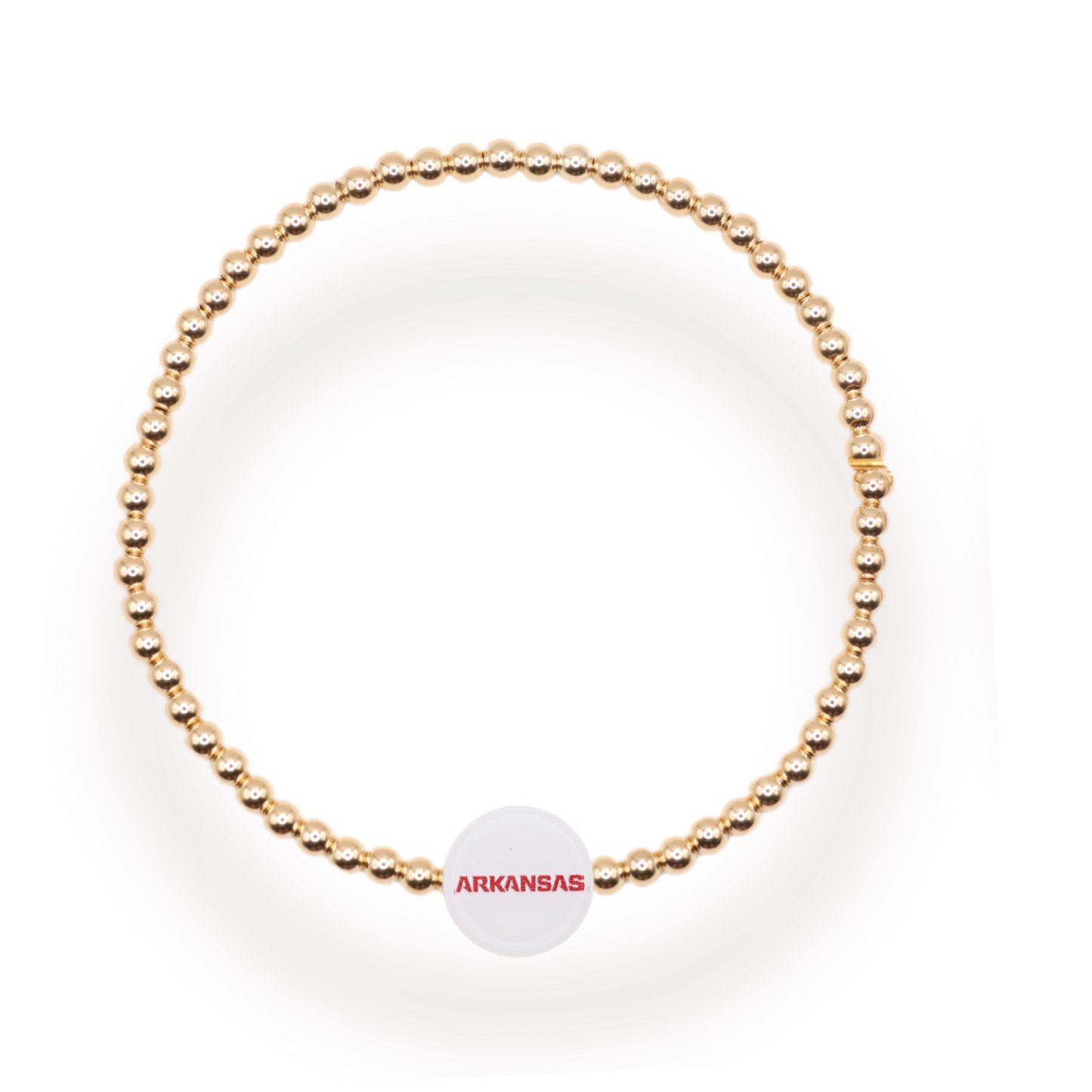 Arkansas Logo Bracelet: Sprinkle / Standard 6.75 Inch