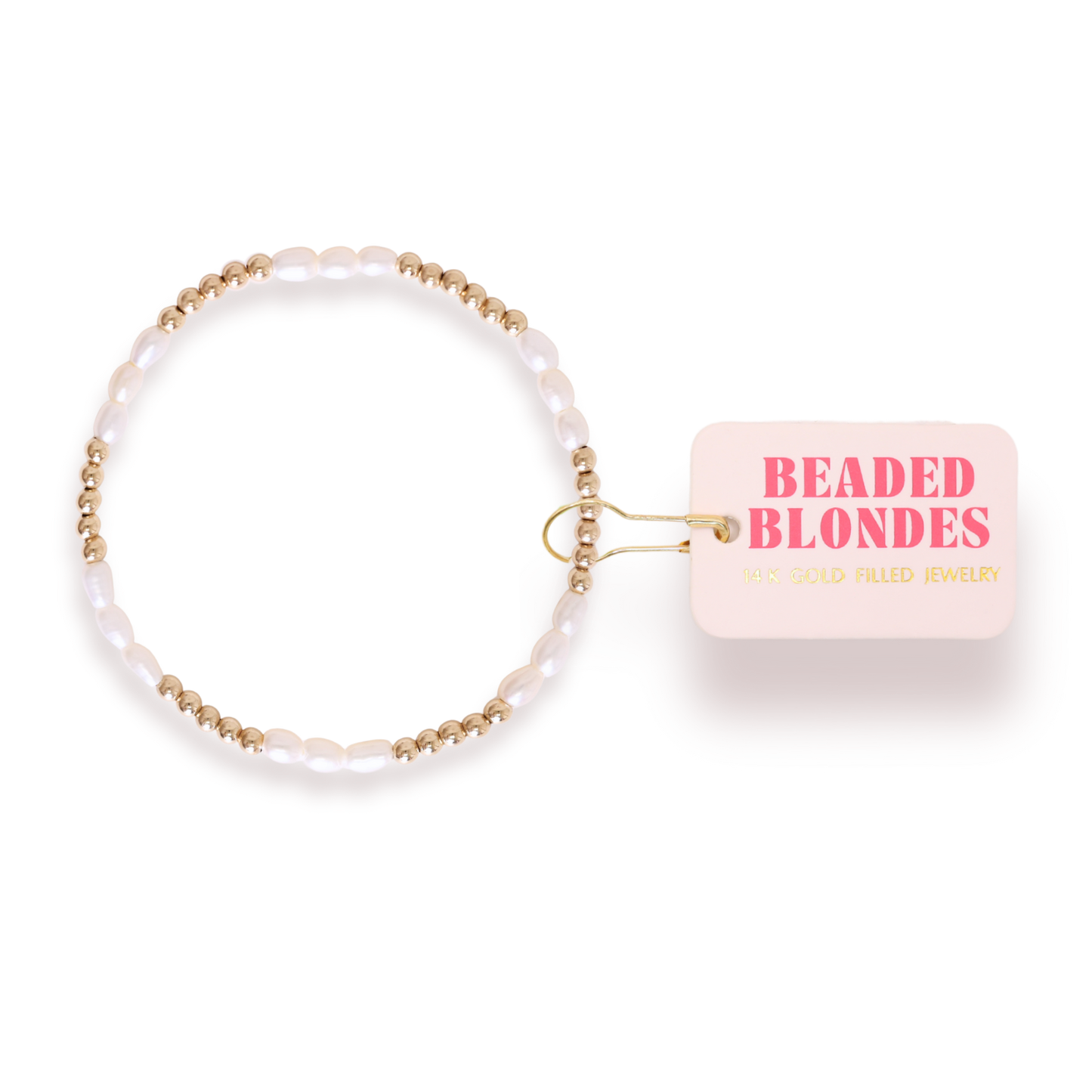 Ali Pearl Bracelet in Gold: Extended 7.25 Inch