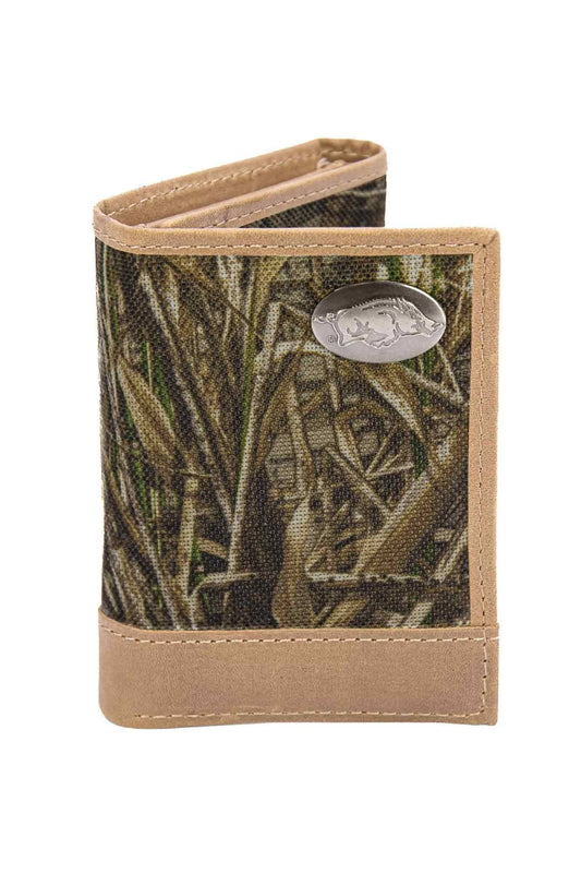 Arkansas Razorbacks Realtree Wallets.: Trifold