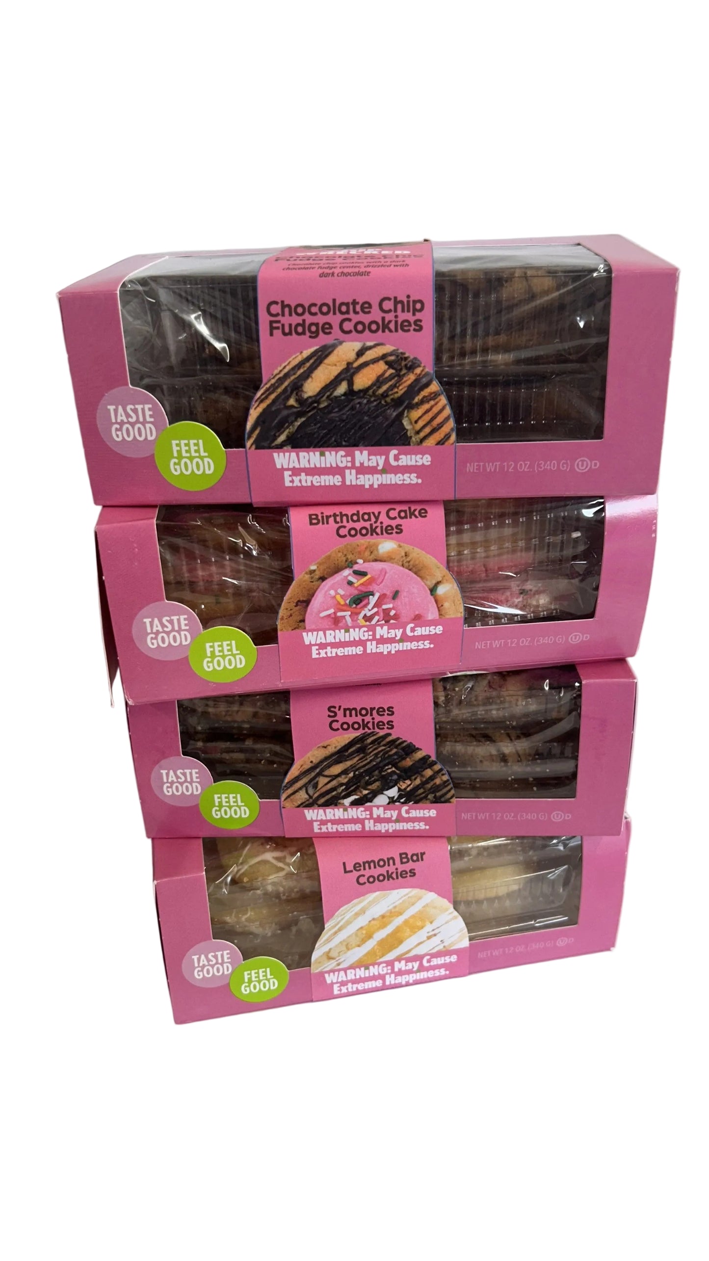Big Bite Large Gourmet Cookies Bakery Box