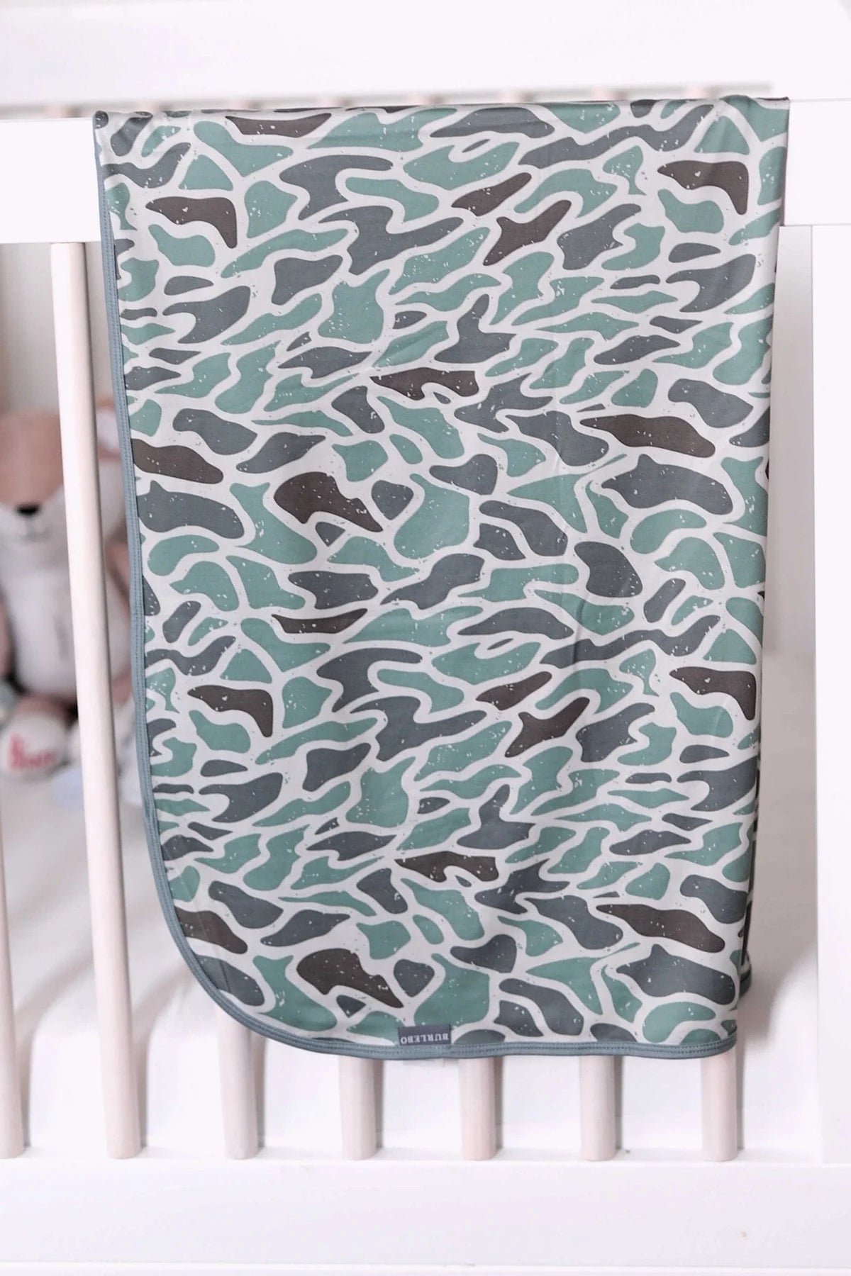 Baby Swaddle in Retro Duck Camo