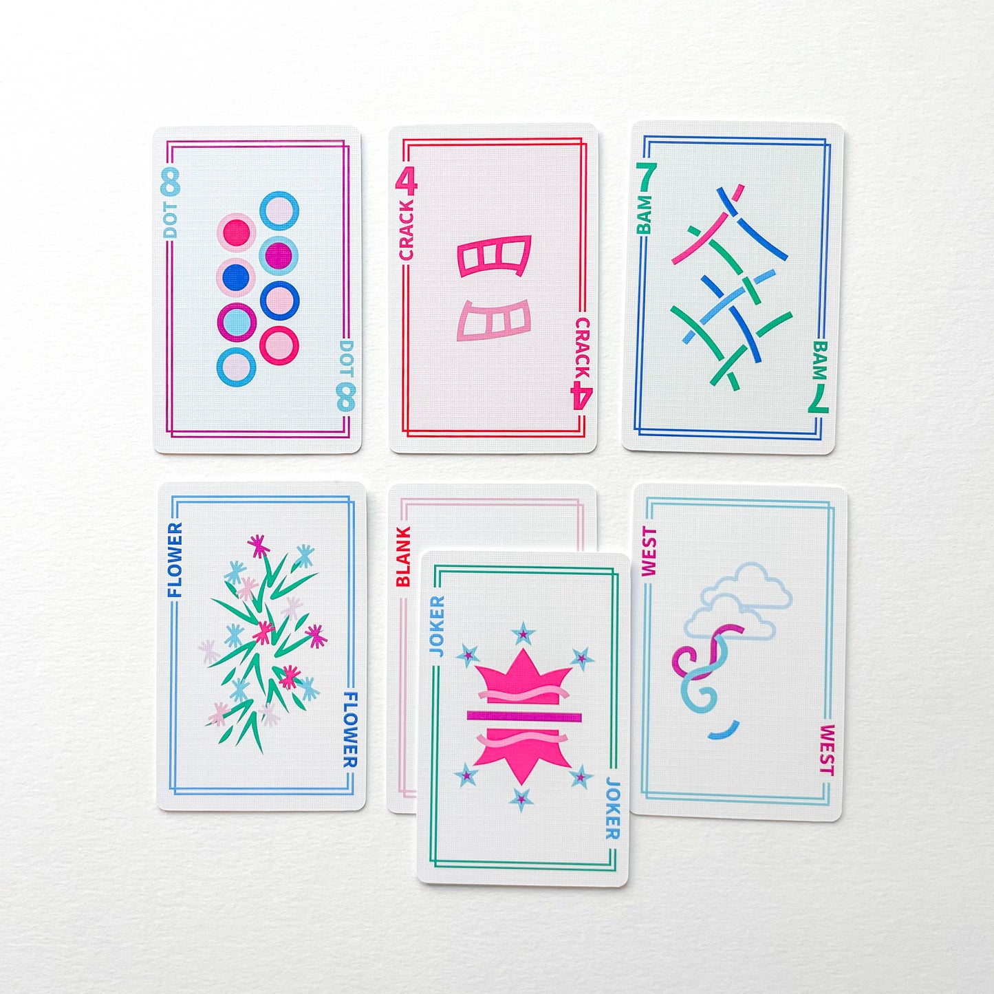 Play Away Mahjong - Modern Playing Card Deck