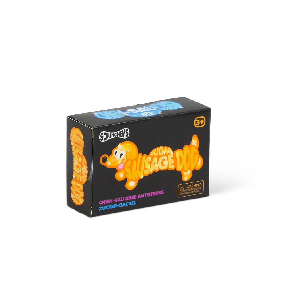 Scrunchems Sugar Sausage Dog Squishy Fidget Toy