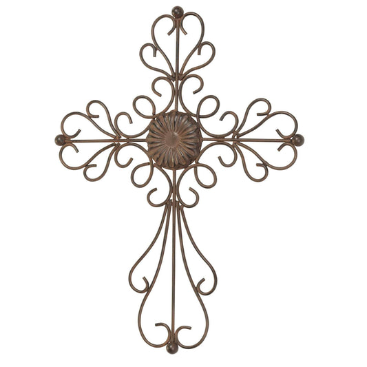 Wall Cross Metal 16h