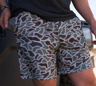 Everyday Shorts in Retro Duck Camo