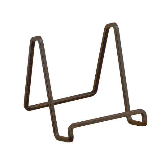 Square Wire Stands: Mahogany / 6"