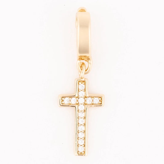 Sophie Pave Cross Charm