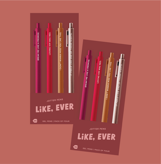 Swiftie Jotter Sets!! (Taylor's Version): Like Ever (Red)