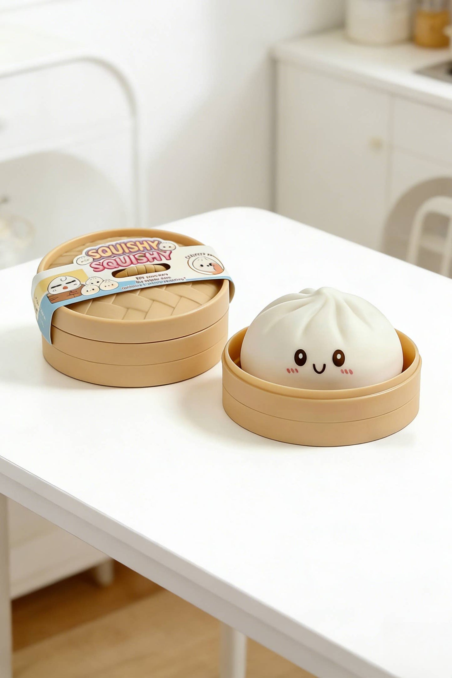 Suprise Squishy Dumplin' Toy: Gold Case