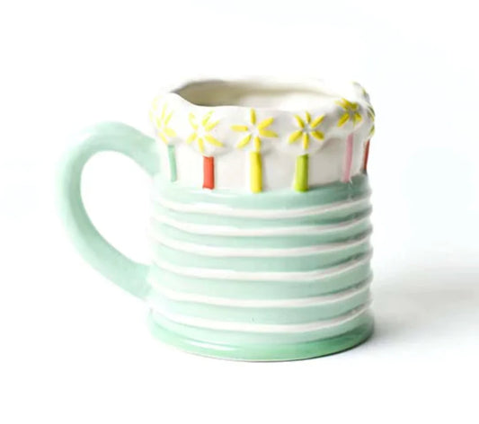 Birthday Cake Shaped Mug