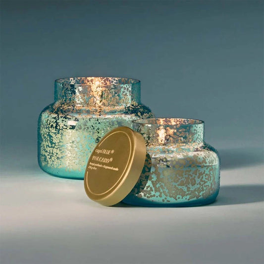 Volcano Icy Blue Mercury Jar Candle 8oz