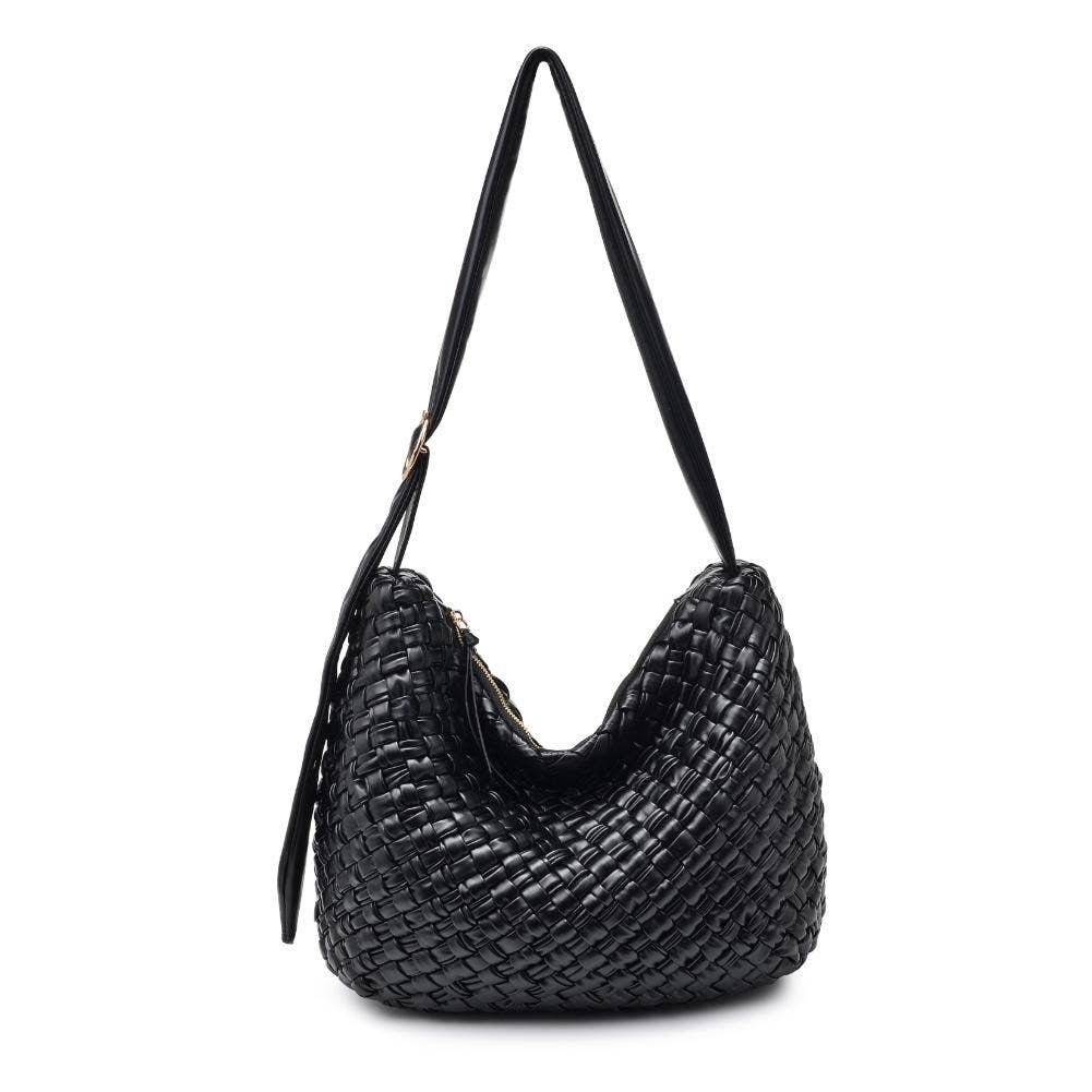 Classica Woven Crossbody: Oatmilk