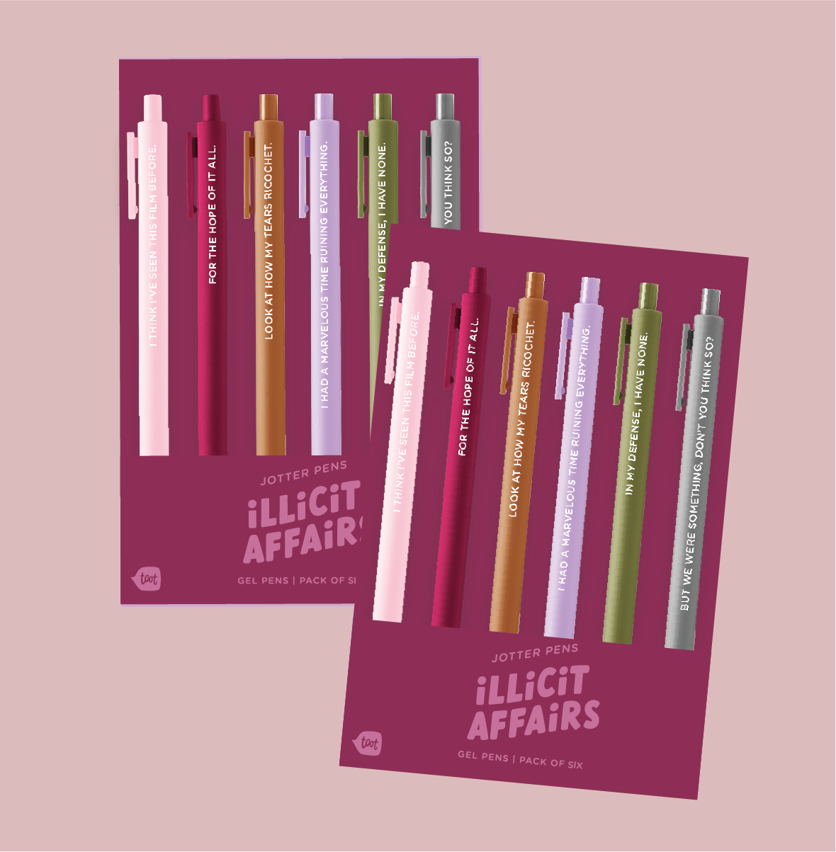 Swiftie Jotter Sets!! (Taylor's Version): Illicit Affairs (Folklore)
