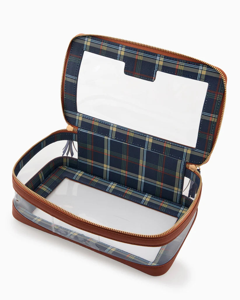 Mahjong Tile Storage Bag Cognac
