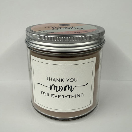 Sweet Grace Statement Jar Candle #053 Thank You Mom