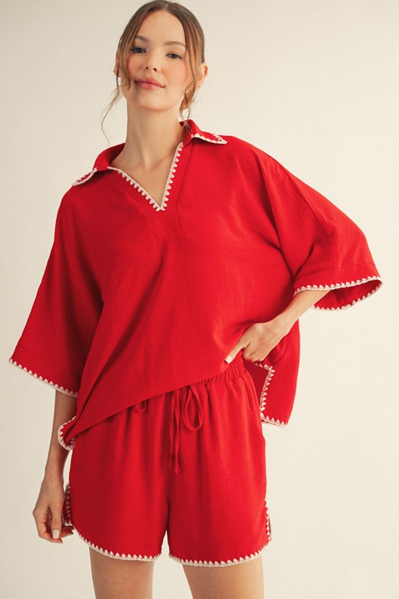 Island Breeze Set Red