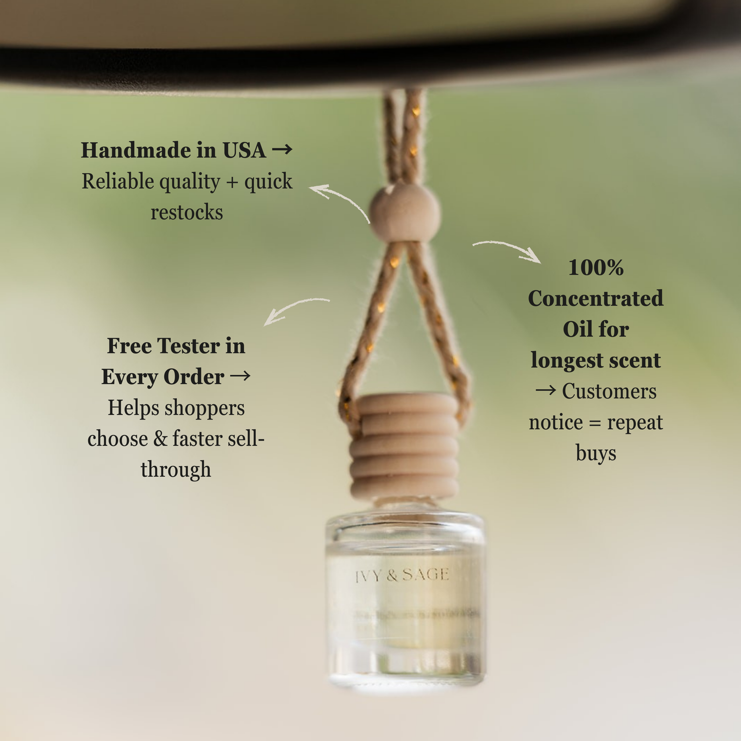 Satsuma Car Diffuser – Mandarin, Orange & Citrus Zest