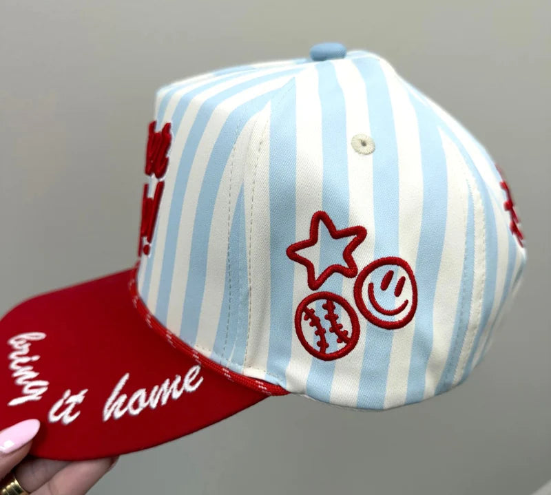 Batter Up Stripe Hat