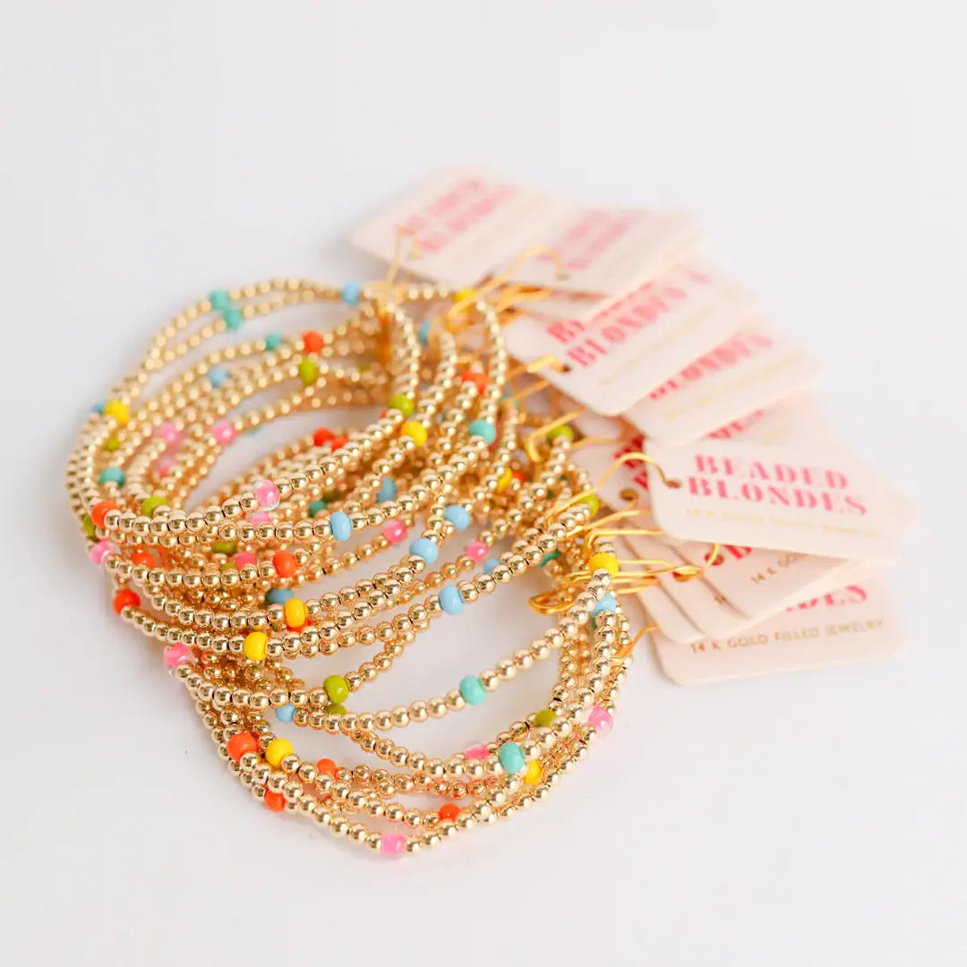 Confetti Poppi Bracelet: Standard 6.75 inch