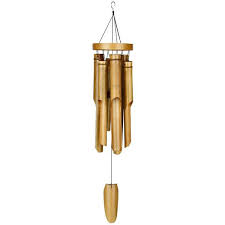 Natural Ring Bamboo Chime Medium