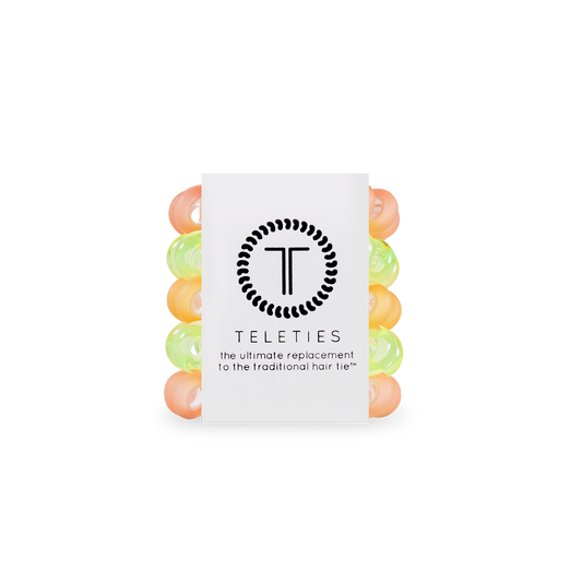 Summer Solstice - Tiny Spiral Hair Coils, Hair Ties, 5-Pack