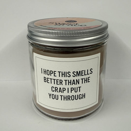 Sweet Grace Statement Jar Candle #053 Hope This Smells Better