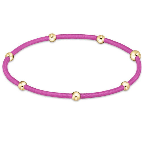 Essentials Fuchsia Hair Tie Bracelet