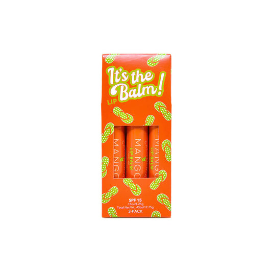 California Mango Lip Balm SPF 15 3 pack