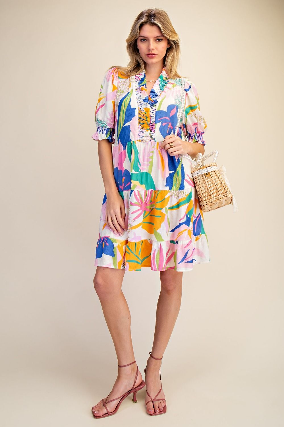 Peach Blossom Dress