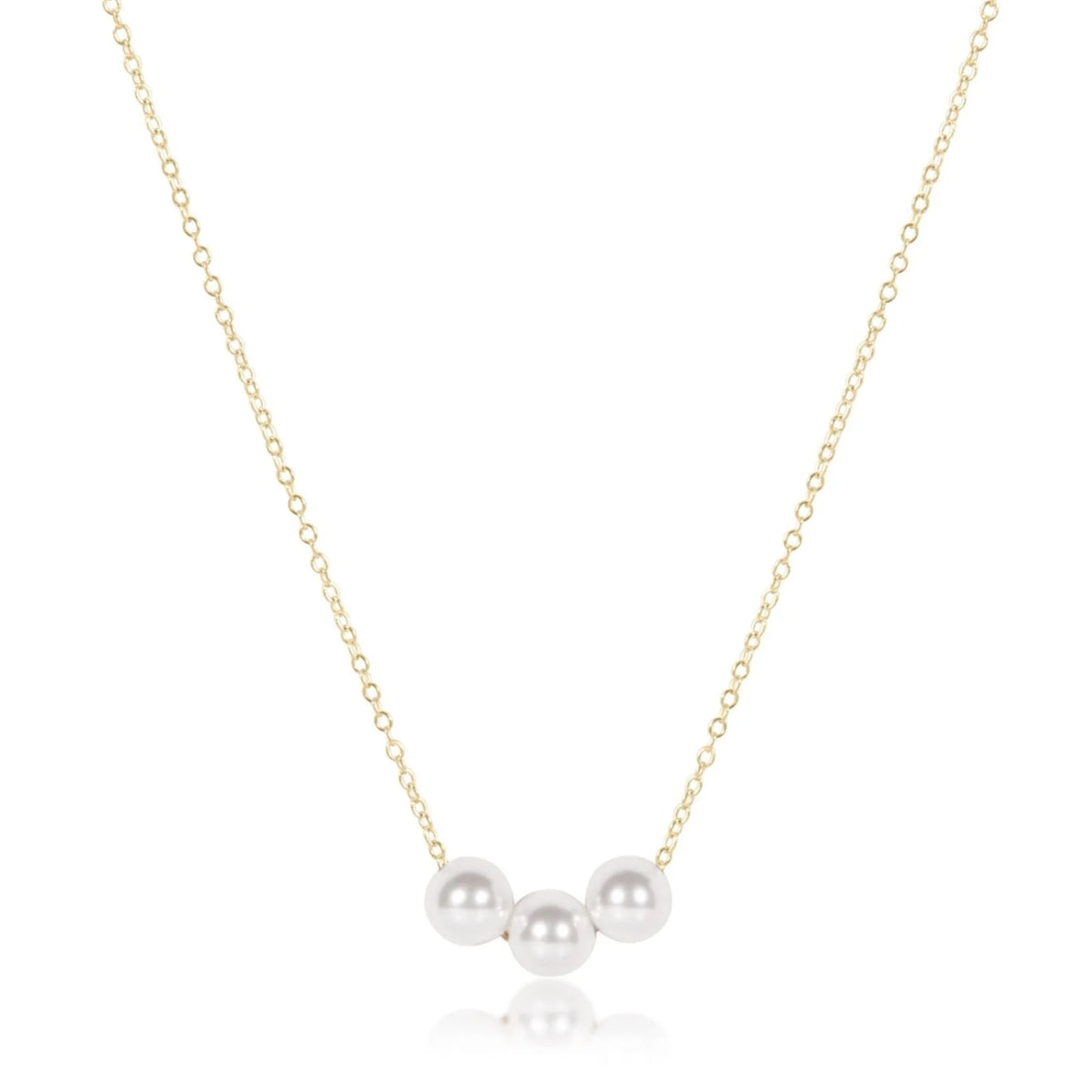 EGIRL 14" NECKLACE GOLD - JOY PEARL