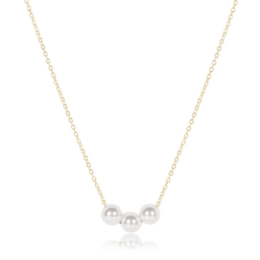 EGIRL 14" NECKLACE GOLD - JOY PEARL