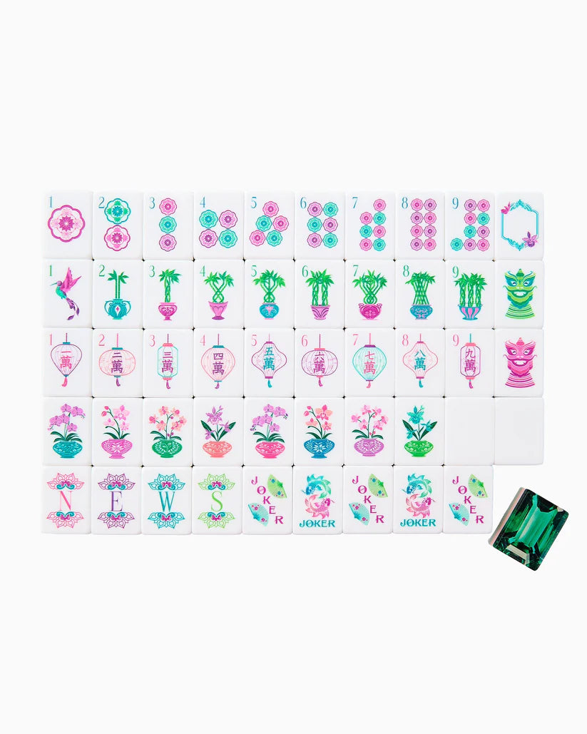 Emerald Mahjong Tile Se