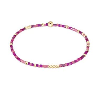 EGIRL HOPE UNWRITTEN BRACELET - BACK TO THE FUCHSIA