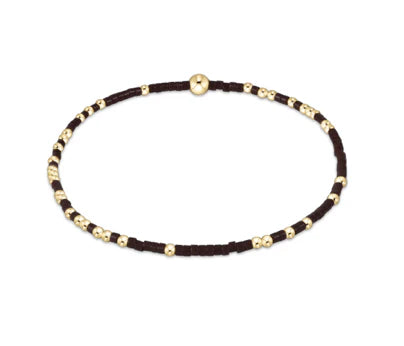 HOPE UNWRITTEN BRACELET - CHOCOLATE