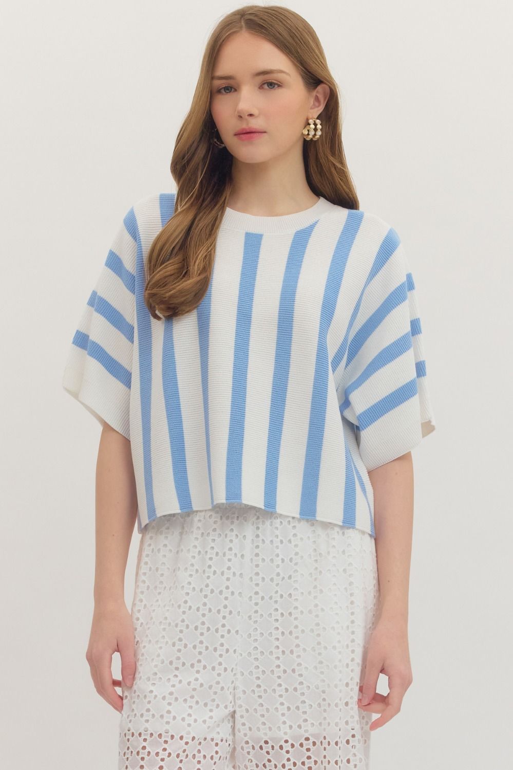 Stripe Knit Sweater