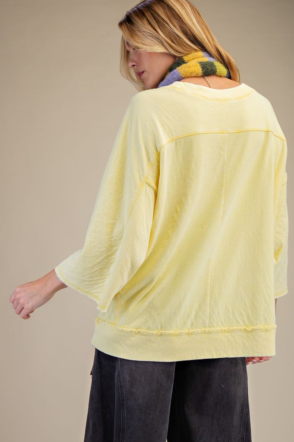 Cotton Gauze Relaxed Top