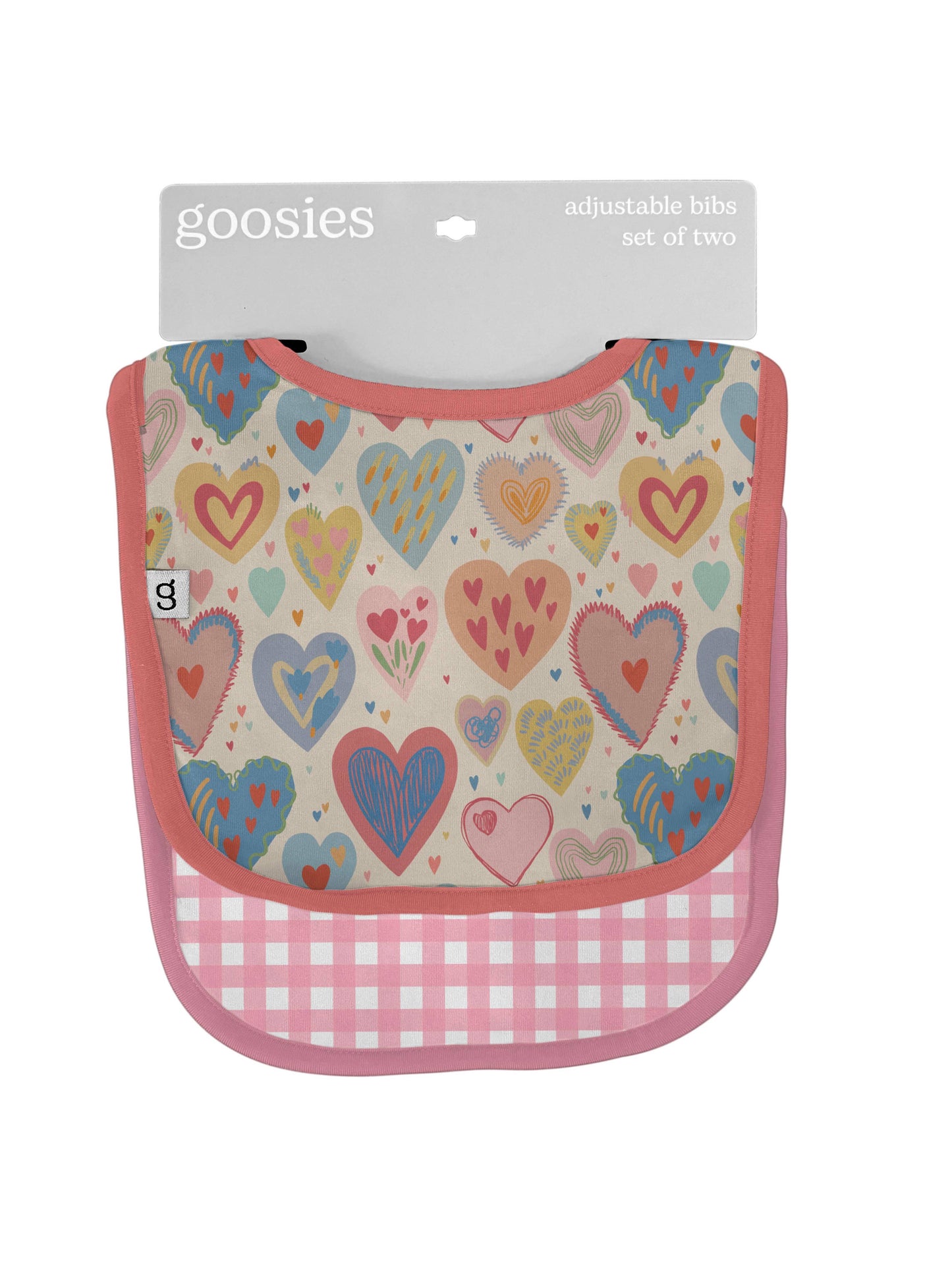 Lovestruck Hearts - Bib Set
