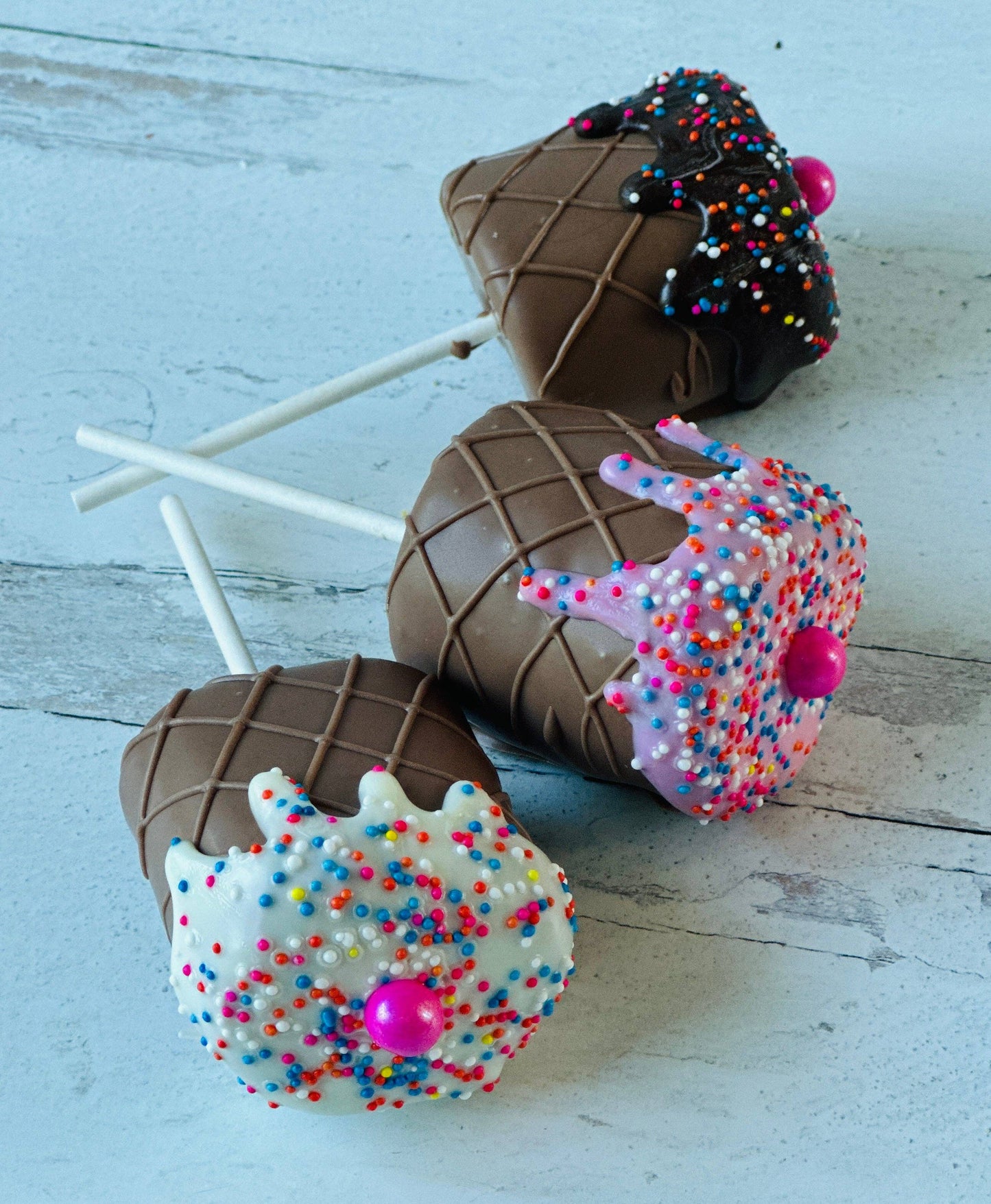 Jumbo Chocolate Dipped Marshmallows