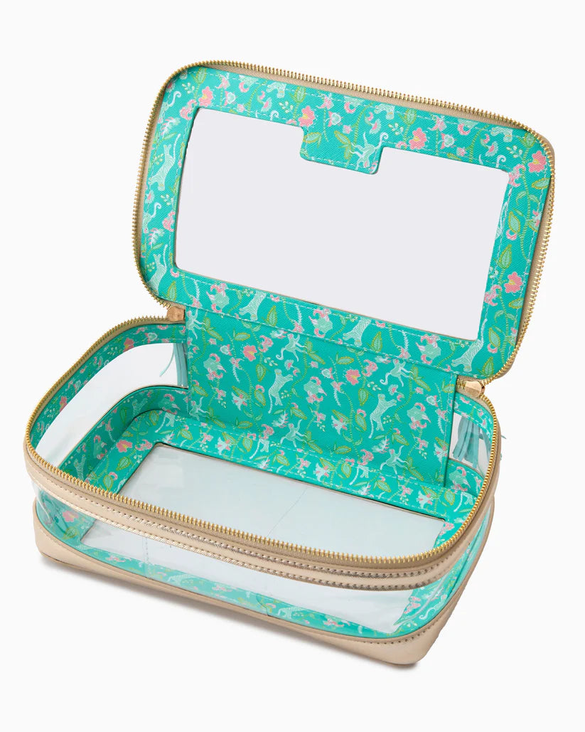Mahjong Tile Storage Bag Gold