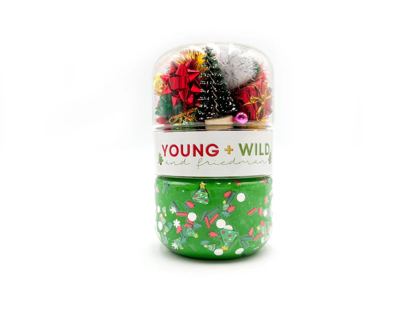 Grab & Go Dough Jar - Christmas Tree